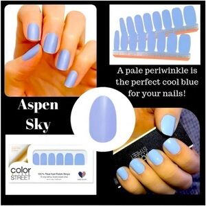 Color Street Nail Polish Strips: Aspen Sky